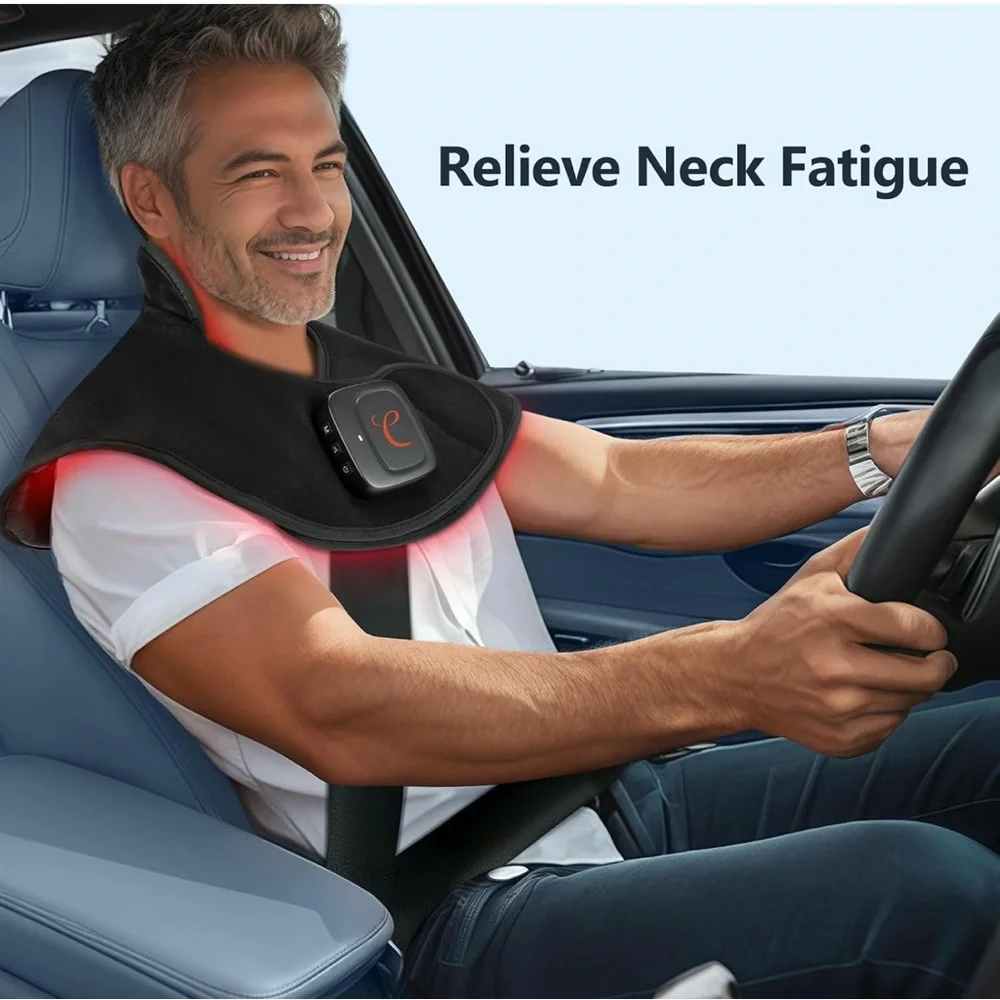 Comfytemp Cordless Red Light Pad for Neck & Shoulders